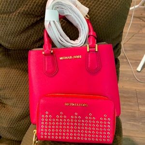 Michael Kors purse and wallet set NEW